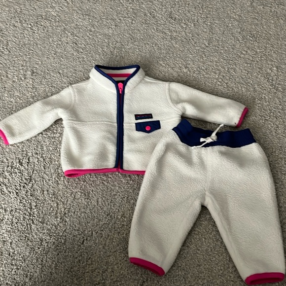 Baby Gap Original Arctic Fleece Sweatsuit Matching Jacket Pants | 3-6 months - Picture 1 of 4